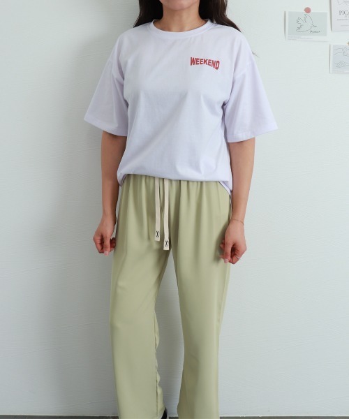 Miniministore(ミニミニストア)の「プリントTシャツ 半袖 新作 韓国風夏服(Tシャツ/カットソー・レディース・ホワイト/ブラック・FREE)」の12枚目の写真
