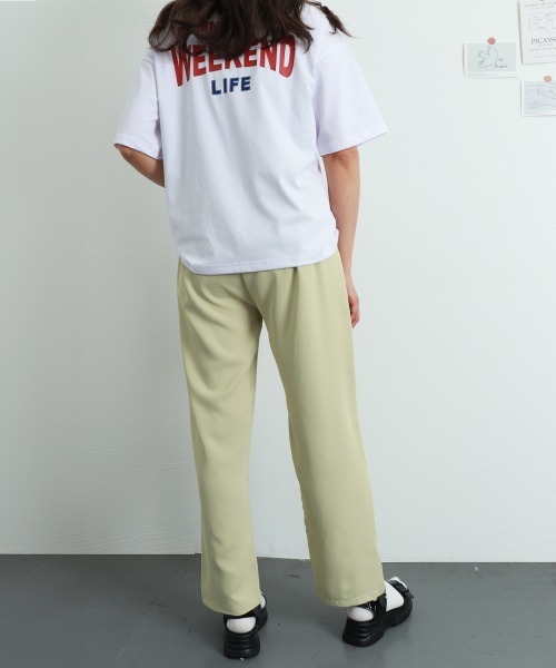Miniministore(ミニミニストア)の「プリントTシャツ 半袖 新作 韓国風夏服(Tシャツ/カットソー・レディース・ホワイト/ブラック・FREE)」の14枚目の写真