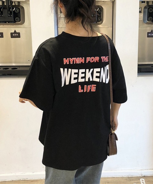 Miniministore(ミニミニストア)の「プリントTシャツ 半袖 新作 韓国風夏服(Tシャツ/カットソー・レディース・ホワイト/ブラック・FREE)」の17枚目の写真