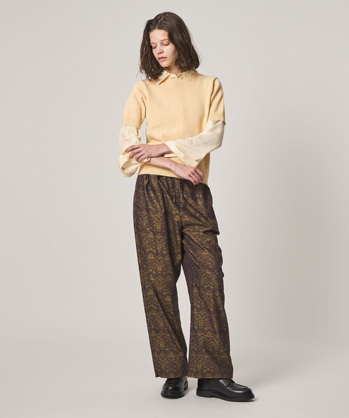 Steven Alan(スティーブンアラン)の「<Steven Alan>ハーフスリーブ ニット プルオーバー(ニット/セーター・レディース・ブラック/ナチュラル/オリーブ・FREE)」の16枚目の写真