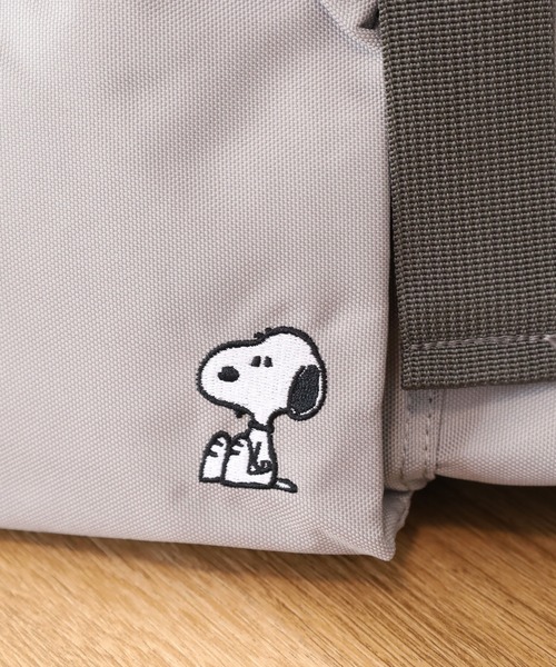 SNOOPY(スヌーピー)の「SNOOPY スヌーピー ボストンバッグ(ボストンバッグ・レディース・グレー・FREE)」の13枚目の写真