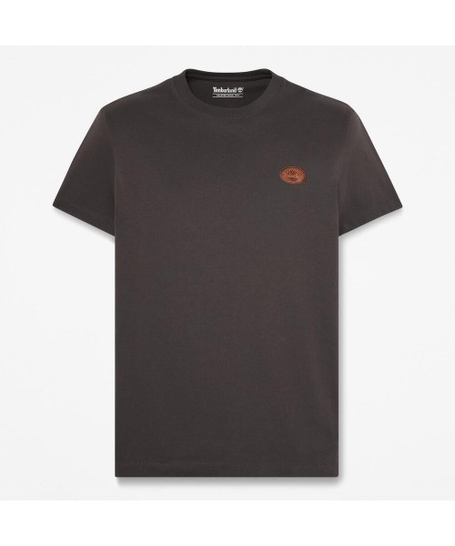 Timberland(ティンバーランド)の「半袖レザー バッジ ヘビーウェイト Tシャツ メンズ(Tシャツ/カットソー・メンズ・ブラック・XX-LARGE/X-LARGE/LARGE)」の5枚目の写真