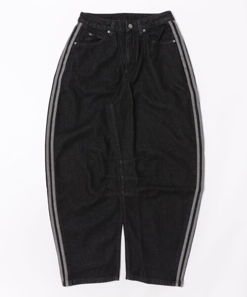 adidas（アディダス）の「adidas Originals/アディダス オリジナルス/SST LOOSE DENIM PANTS（デニムパンツ・レディース・ブラック・30/32）」の10枚目の写真