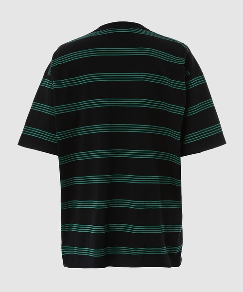 COMME des GARCONS HOMME（コム デ ギャルソン・オム）の「COTTON BORDER PATTERN T-SHIRTS（Tシャツ/カットソー・メンズ・ブラウン/ブラック・S/M/L/XL）」の3枚目の写真