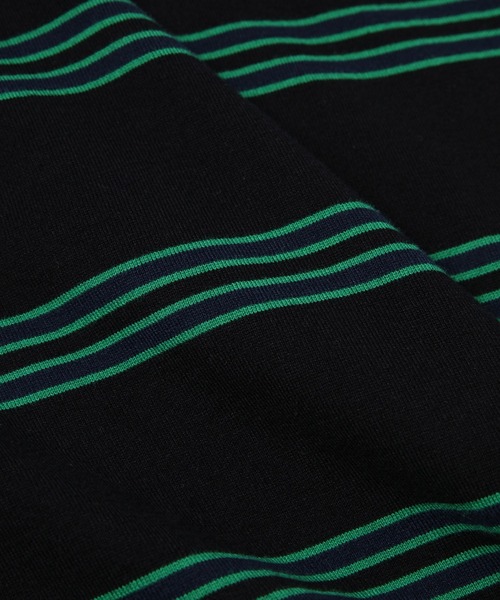 COMME des GARCONS HOMME（コム デ ギャルソン・オム）の「COTTON BORDER PATTERN T-SHIRTS（Tシャツ/カットソー・メンズ・ブラウン/ブラック・S/M/L/XL）」の6枚目の写真