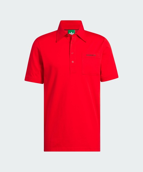 adidas(アディダス)の「オリジナルスゴルフ チェストポケット 半袖シャツ【adidas Golf/アディダスゴルフ】(ポロシャツ・メンズ・レッド系その他・X-LARGE/SMALL/MEDIUM/LARGE/XX-LARGE)」の6枚目の写真