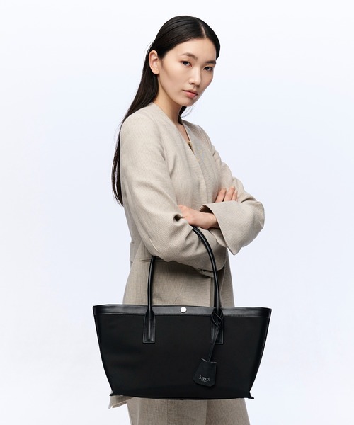 Breath TOPKAPI（ブレストプカピ）の「【Breath TOPKAPI】ELAN エランファブリック トートバッグ A4 / 肩掛け / 撥水（トートバッグ・レディース・ブラック/ブラウン/グレー・FREE）」の5枚目の写真