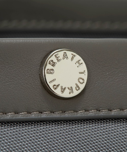 Breath TOPKAPI（ブレストプカピ）の「【Breath TOPKAPI】ELAN エランファブリック トートバッグ A4 / 肩掛け / 撥水（トートバッグ・レディース・ブラック/ブラウン/グレー・FREE）」の20枚目の写真