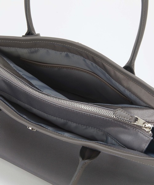 Breath TOPKAPI（ブレストプカピ）の「【Breath TOPKAPI】ELAN エランファブリック トートバッグ A4 / 肩掛け / 撥水（トートバッグ・レディース・ブラック/ブラウン/グレー・FREE）」の16枚目の写真