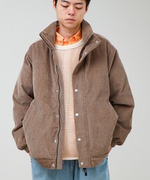 GLOSTER（グロスター）の「【TAION/タイオン】別注 コーデュロイダウンブルゾン スタンドカラー（ダウンジャケット/コート）」