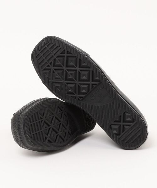 CONVERSE(コンバース)の「【CONVERSE】コンバース ALL STAR SQUARETOE HI(オールスター スクエアトウ HI)(スニーカー・レディース・ブラック×ブラック/ダークベージュ・4/6.5/5/5.5/4.5)」の4枚目の写真