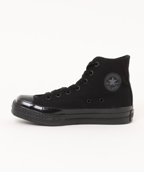 CONVERSE(コンバース)の「【CONVERSE】コンバース ALL STAR SQUARETOE HI(オールスター スクエアトウ HI)(スニーカー・レディース・ブラック×ブラック/ダークベージュ・4/6.5/5/5.5/4.5)」の5枚目の写真