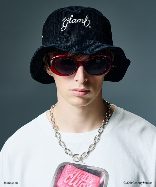 glamb(グラム)の「Cinematic Corduroy Bucket Hat / シネマティックコーデュロイバケットハット(ハット・メンズ・ブラウン/グリーン/ブラック・FREE)」の2枚目の写真