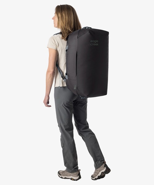 EagleCreek(イーグルクリーク)の「EagleCreek/イーグルクリーク ノーマターワット ダッフル 40L(ドラムバッグ・メンズ・ブラック/オリーブ・FREE)」の7枚目の写真
