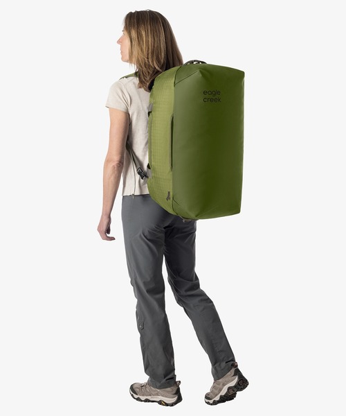 EagleCreek(イーグルクリーク)の「EagleCreek/イーグルクリーク ノーマターワット ダッフル 40L(ドラムバッグ・メンズ・ブラック/オリーブ・FREE)」の14枚目の写真