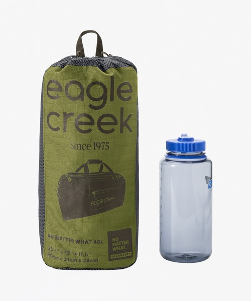EagleCreek(イーグルクリーク)の「EagleCreek/イーグルクリーク ノーマターワット ダッフル 40L(ドラムバッグ・メンズ・ブラック/オリーブ・FREE)」の15枚目の写真