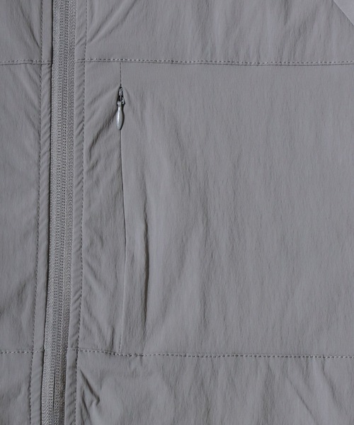 ANPAS(アンパス)の「Lightweight Poly-Stretch Active Hoodie / ポリストレッチ ファンクショナル ナイロンパーカー / 接触冷感 フードブルゾン フルジップ アクティブパーカー メンズ レディース ユニセックス ライトアウター(マウンテンパーカー・メンズ・ブラック/グレー・M/L/XL)」の20枚目の写真
