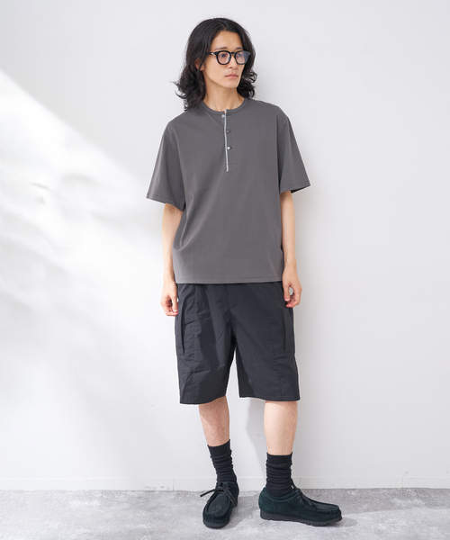 B.C STOCK(ベーセーストック)の「OLIVEDRAB CARRY PKT ショートパンツ(その他パンツ・メンズ・カーキ/ブラック/ベージュ・LARGE/MEDIUM)」の4枚目の写真