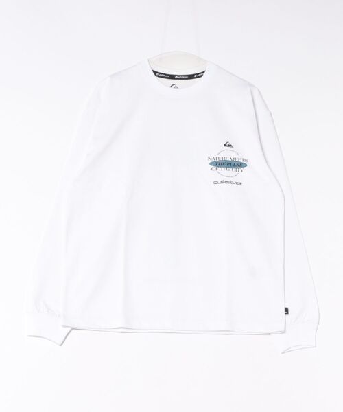 Quiksilver(クイックシルバー)の「QUIKSILVER メンズ QS MEETS LT ロンT 【2026年秋冬モデル】(Tシャツ/カットソー・メンズ・ホワイト/ブラック/ベージュ・MEDIUM/LARGE/X-LARGE)」の2枚目の写真