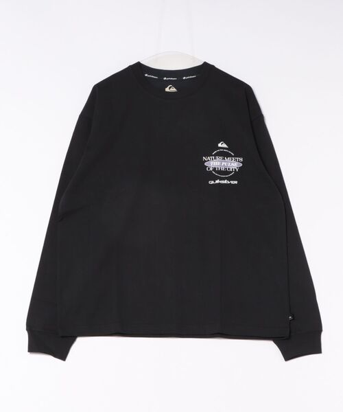 Quiksilver(クイックシルバー)の「QUIKSILVER メンズ QS MEETS LT ロンT 【2026年秋冬モデル】(Tシャツ/カットソー・メンズ・ホワイト/ブラック/ベージュ・MEDIUM/LARGE/X-LARGE)」の3枚目の写真