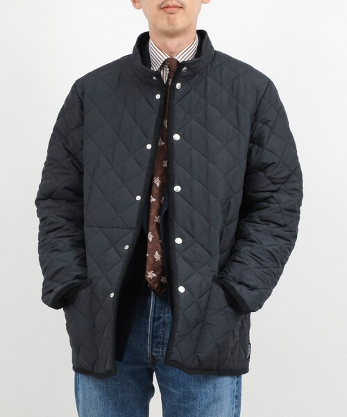 Traditional Weatherwear（トラディショナルウェザーウェア）の「【Traditional Weatherwear】別注 WAVERLY STAND スタンドカラーキルティングジャケット 26AW（ブルゾン・メンズ・ブラック/ネイビー/ブラウン・36/38/40/42/44）」の11枚目の写真
