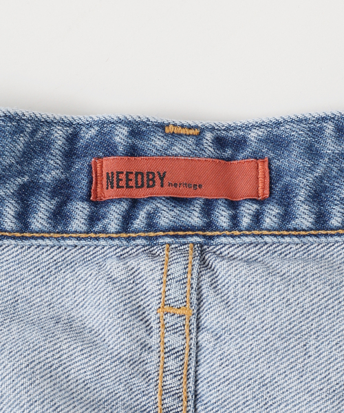 NEEDBY heritage(ニードバイヘリテージ)の「《新色・追加》NEED by heritage/ニードバイヘリテージ LUNA(デニムパンツ・レディース・ブルー・26/25/24/23)」の2枚目の写真