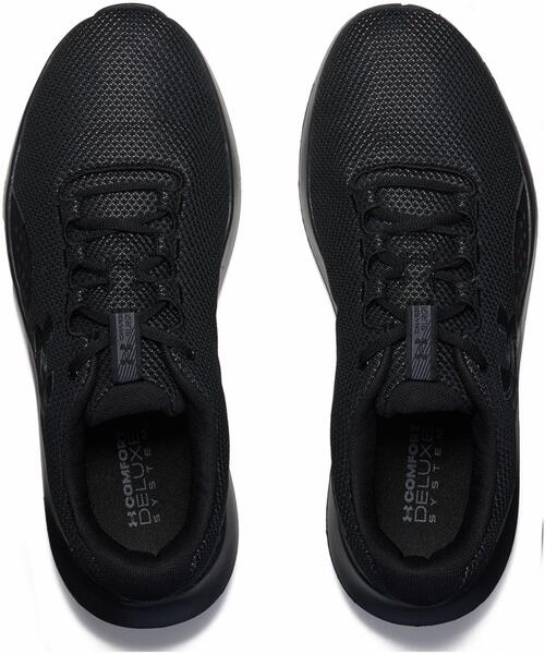 UNDER ARMOUR(アンダーアーマー)の「UAチャージド サージ4 エクストラワイド(ランニング/メンズ)(スニーカー・メンズ・ブラック・26.5cm/29.0cm/27.5cm/25.5cm/26.0cm)」の3枚目の写真