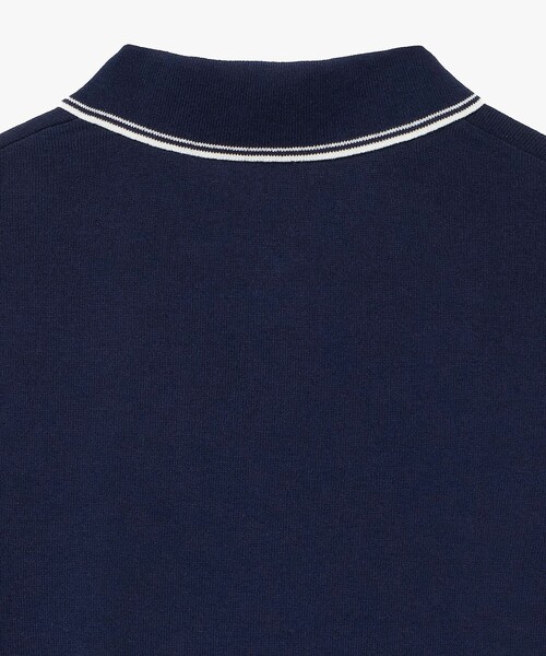 LACOSTE（ラコステ）の「配色ラインディテールニットポロカーディガン（カーディガン/ボレロ・レディース・ネイビー/ダークグリーン・34/36/38/40）」の12枚目の写真