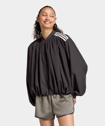 サテン プリーツ トラックトップ/ジャージ / トラックジャケット / アディダスオリジナルス adidas Originals