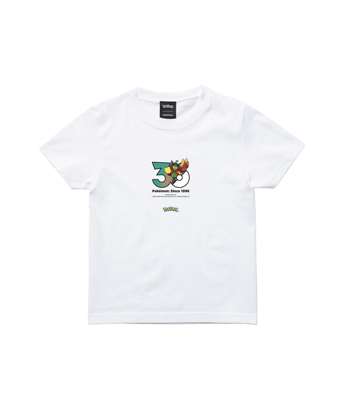 ZOZOSPOT(ゾゾスポット)の「Pokemon 30th Anniversary 1025 T-shirt 「オーガポン(かまどのめん)」(Tシャツ/カットソー・レディース・ホワイト・160cm/150cm/140cm/130cm/120cm/110cm/100cm/XXX-LARGE/XX-LARGE/X-LARGE/LARGE/MEDIUM/SMALL)」の2枚目の写真