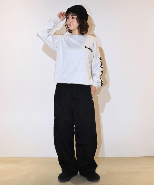 KAVU(カブー)の「KAVU/カブー Nylon Pants/ナイロンパンツ(その他パンツ・レディース・オリーブ/ブラック・MEDIUM)」の13枚目の写真