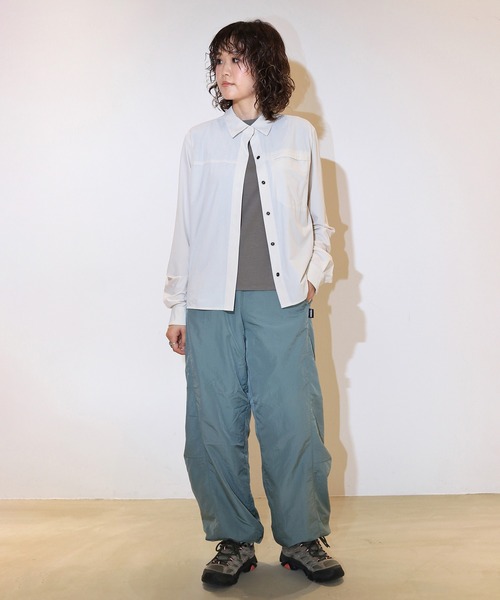 KAVU(カブー)の「KAVU/カブー Nylon Pants/ナイロンパンツ(その他パンツ・レディース・オリーブ/ブラック・MEDIUM)」の3枚目の写真