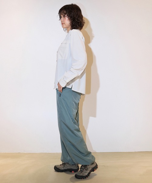 KAVU(カブー)の「KAVU/カブー Nylon Pants/ナイロンパンツ(その他パンツ・レディース・オリーブ/ブラック・MEDIUM)」の5枚目の写真