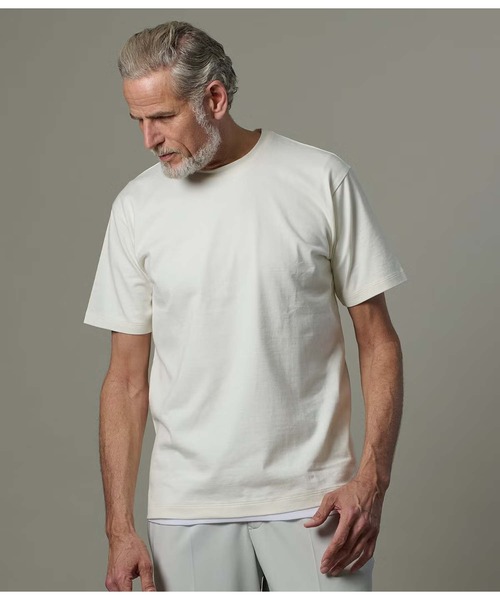 junhashimoto(ジュンハシモト)の「LAYERED PACK TEE(Tシャツ/カットソー・メンズ・ホワイト×ホワイト/ブラック×ホワイト・4/3/5)」の14枚目の写真
