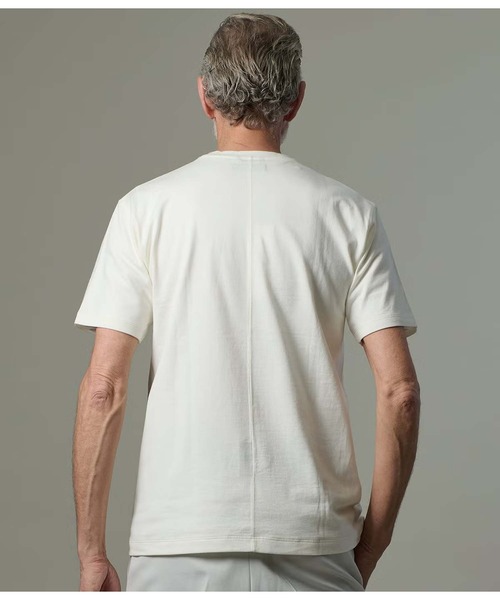 junhashimoto(ジュンハシモト)の「LAYERED PACK TEE(Tシャツ/カットソー・メンズ・ホワイト×ホワイト/ブラック×ホワイト・4/3/5)」の15枚目の写真