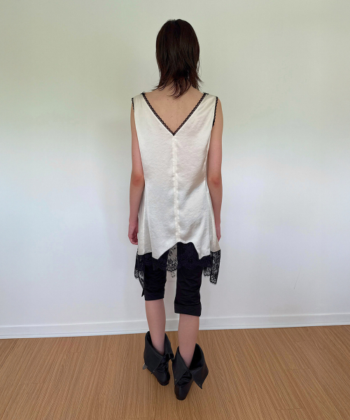 DIAGONAL(ダイアゴナル)の「LACE SLIP DRESS (ivory)(ワンピース・レディース・その他・FREE)」の3枚目の写真