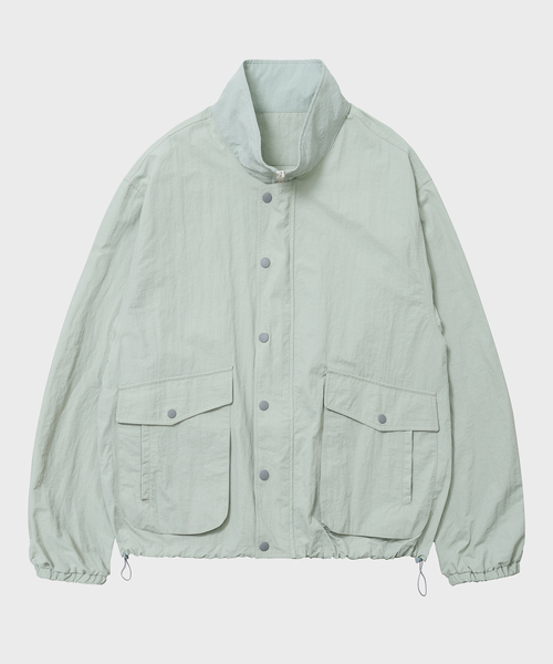 TY(ティワイ)の「ウィメンズ ALLDAY ライト ウィンドジャケット, 2COLOR(ナイロンジャケット・レディース・ダークグレー/ミント・MEDIUM/LARGE)」の1枚目の写真