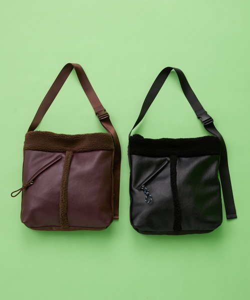 CONTROL FREAK / CTFK(コントロールフリーク)の「CONTROL FREAK(コントロールフリーク)BOAワンショルダーバッグ(ショルダーバッグ・レディース・ブラック/ブラウン・FREE)」の13枚目の写真