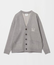 <ST.JOHNS 3RD CLUB>スウェットライク カーディガン FRKL< Select by EMMEL REFINES >