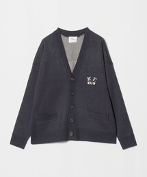 <ST.JOHNS 3RD CLUB>スウェットライク カーディガン FRKL< Select by EMMEL REFINES >