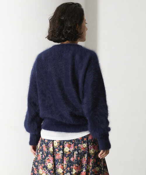Freada（フリーダ）の「Freada/フリーダ フラッフィーニット プルオーバー（ニット/セーター・レディース・ネイビー/グレー/レッド・ONE SIZE）」の11枚目の写真