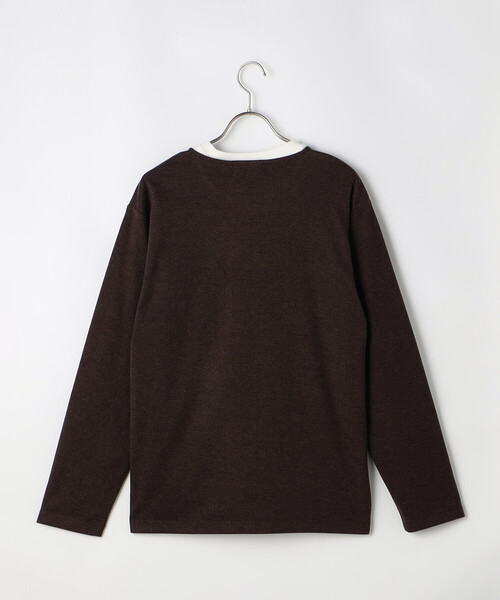 COMME CA ISM（コムサイズム）の「【セットアイテム】レイヤードTシャツ（Tシャツ/カットソー・メンズ・ブラウン/チャコール・M/L）」の16枚目の写真