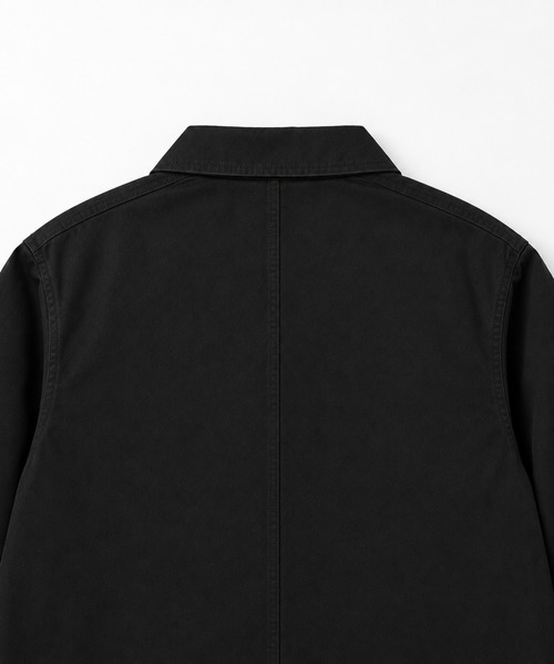 FILLIP J（フィリップジェー）の「コットン100% 短丈 フレンチワークジャケット/ カバーオール（カバーオール・メンズ・ネイビー/ブラック・X-LARGE/LARGE/MEDIUM）」の10枚目の写真