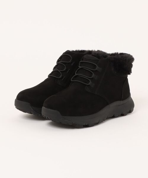 ABC-MART(エービーシーマート)の「ABC SELECT エービーシーセレクト QS LACE UP SNK BOOTS GL 5 QSレースアップスニーカーブーツ GL 5 W8026 S/BLACK(ブーツ・レディース・ブラック・SMALL/LARGE/MEDIUM/X-LARGE)」の1枚目の写真
