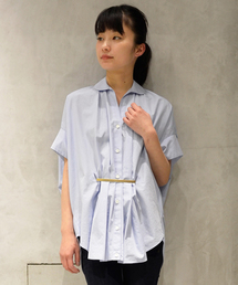 sakayori | sakayori(サカヨリ)フロントギャザーシャツ(シャツ/ブラウス)