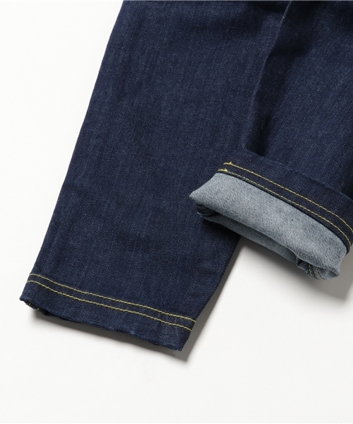 Smoothy（スムージー）の「Smoothy Denim sarouel pants / スムージー デニムサルエルパンツ（デニムパンツ・キッズ・インディゴブルー・90/100/110/140/130/150/120/160）」の5枚目の写真