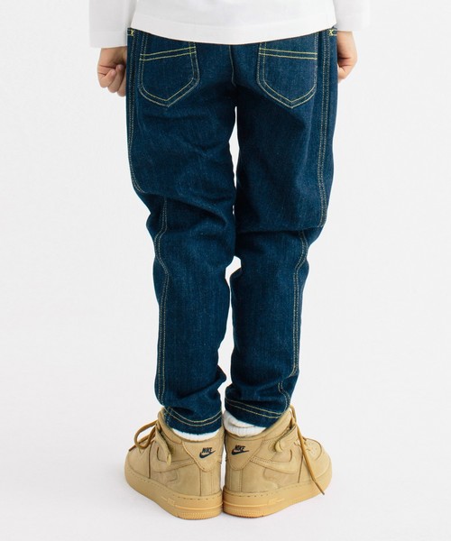 Smoothy（スムージー）の「Smoothy Denim sarouel pants / スムージー デニムサルエルパンツ（デニムパンツ・キッズ・インディゴブルー・90/100/110/140/130/150/120/160）」の7枚目の写真