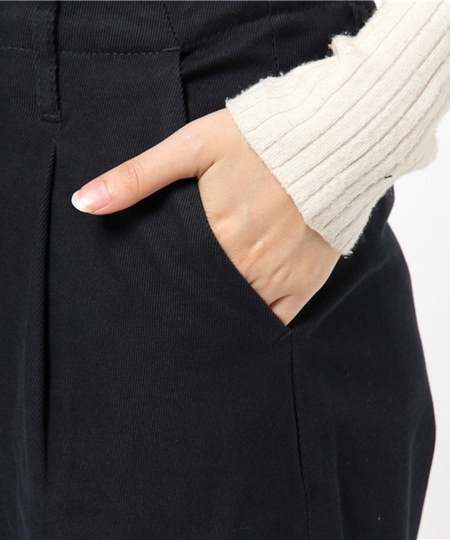 laboratory work（ラボラトリーワーク）の「カルゼストレッチワイドパンツ（その他パンツ・レディース・カーキ/ベージュ/ネイビー・MEDIUM/SMALL）」の9枚目の写真