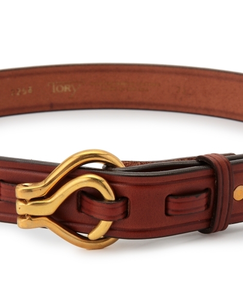 BEAMS BOY（ビームスボーイ）の「TORY / フックバックル ベルト（ベルト・レディース・ブラウン/ブラック・32）」の3枚目の写真