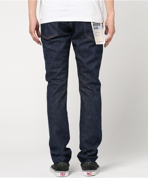 BLUE SAKURA（ブルーサクラ）の「403XXA LEAN(スリム）OW（デニムパンツ・メンズ・インディゴブルー・30inch/28inch/32inch）」の3枚目の写真